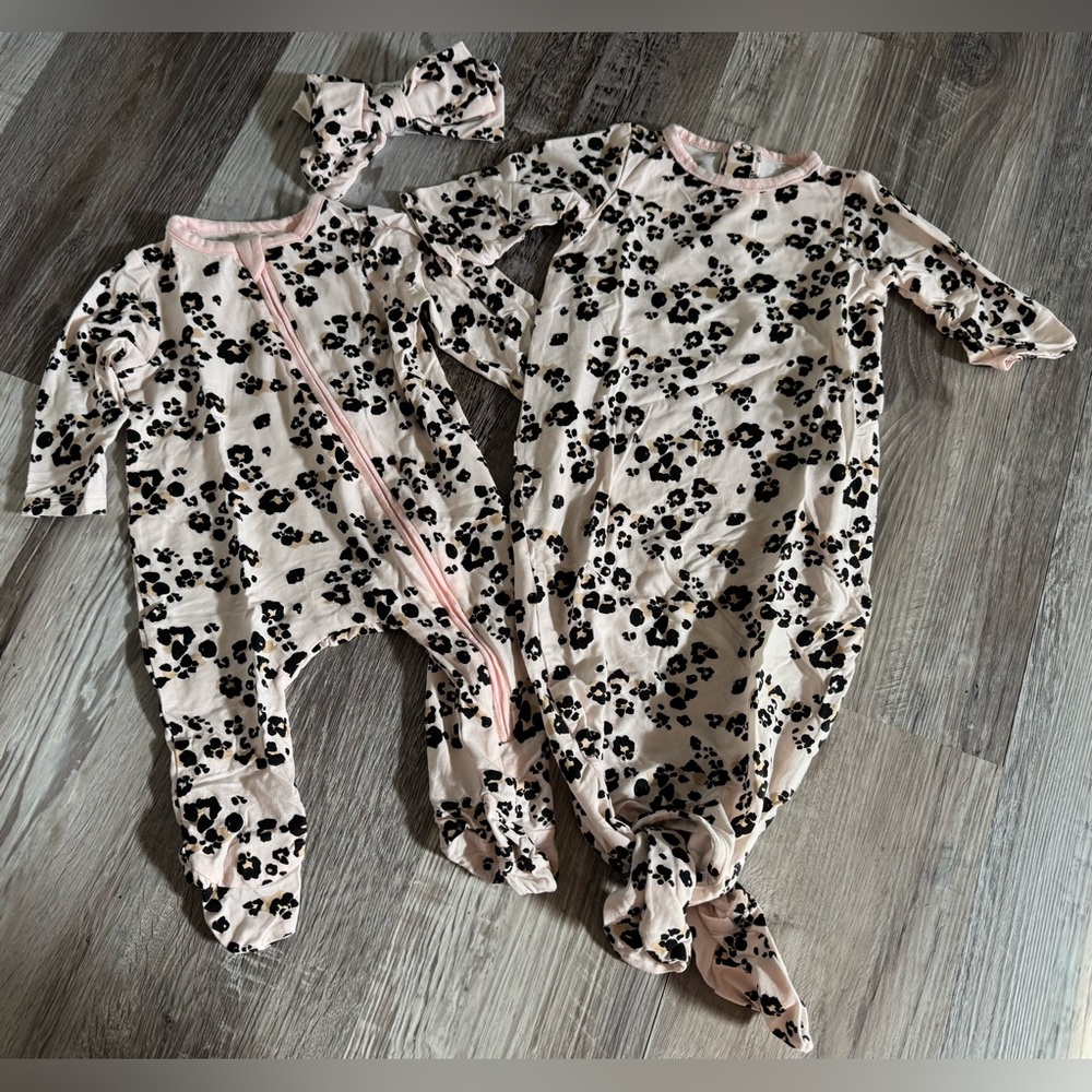 Mud Pie Pink Leopard Outfits